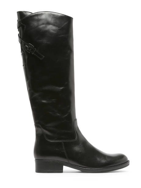 Bottes En Cuir Gabor Noir women 27