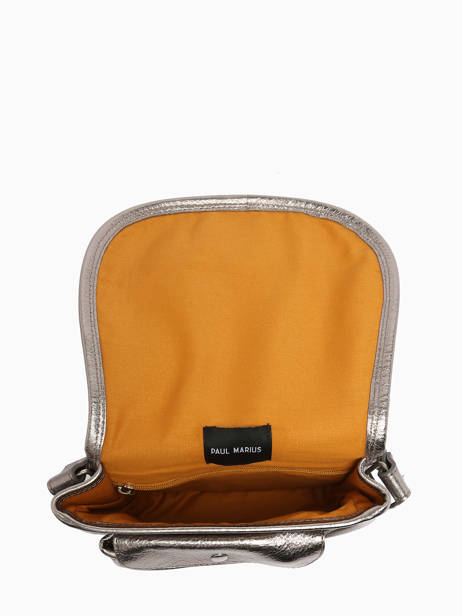 Sac Lebohemien Cuir Paul marius Gris vintage BOHEMIEN vue secondaire 3