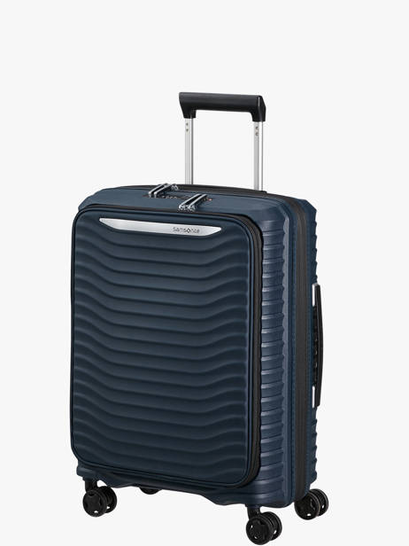 Valise Cabine Extensible Samsonite Bleu upscape KJ1007 vue secondaire 3
