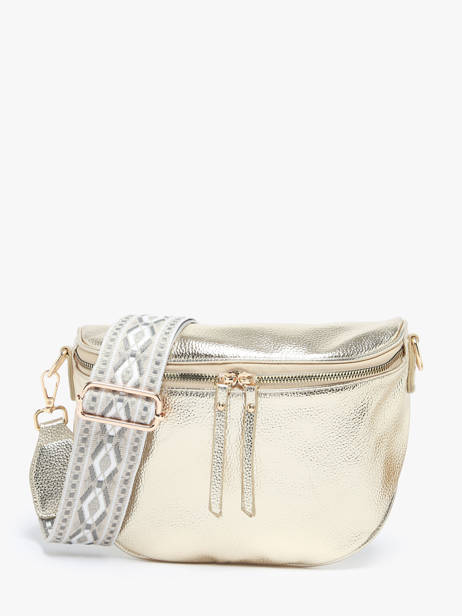 Sac Banane Miniprix Or sangle 1