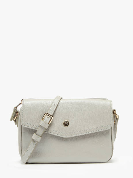 Sac Bandoulière Luna Cuir Hexagona Argent luna 6820083