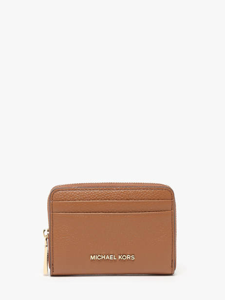 Porte-monnaie Jet Set Cuir Michael kors Marron jet set T4GJ6Z5L