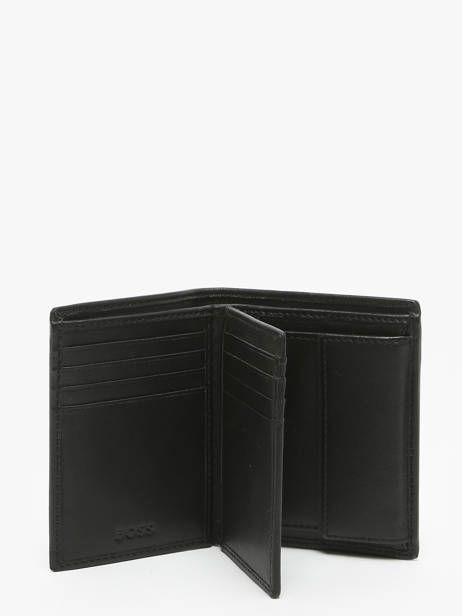 Portefeuille Porte-monnaie Smooth Cuir Hugo boss Noir smooth HLG403A vue secondaire 1
