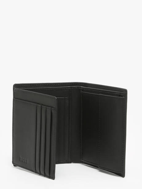 Portefeuille Smooth Cuir Hugo boss Noir smooth HLO403A vue secondaire 1
