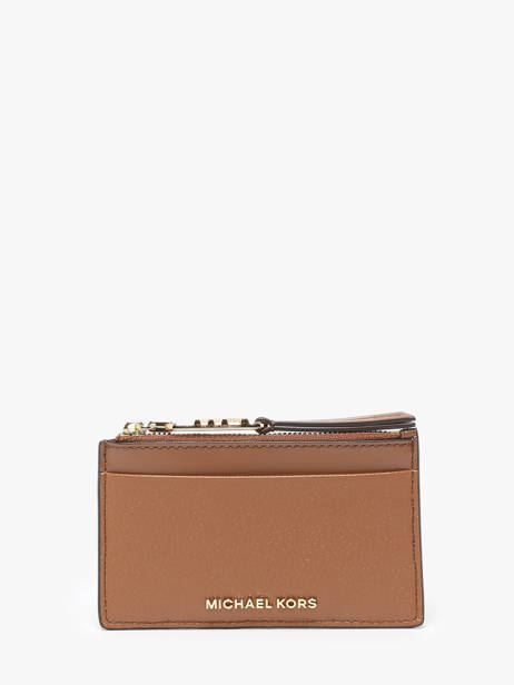 Porte-monnaie Empire Cuir Michael kors Marron empire H3G8ED1L