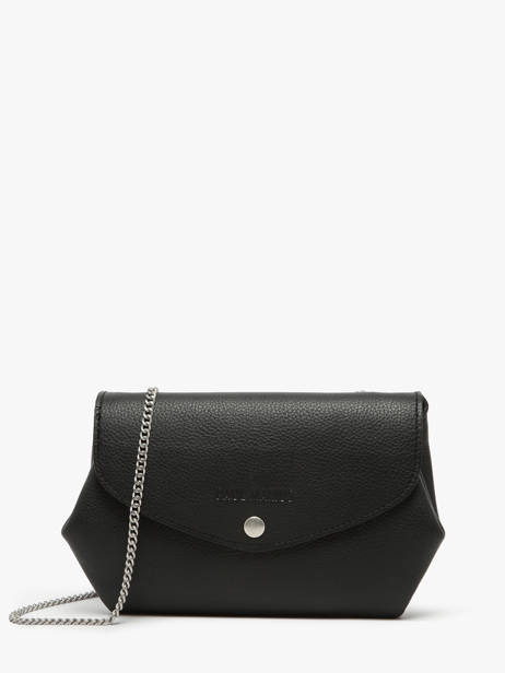 Sac Pochette Le Gustave Cuir Paul marius Noir vintage GUSTAVEP