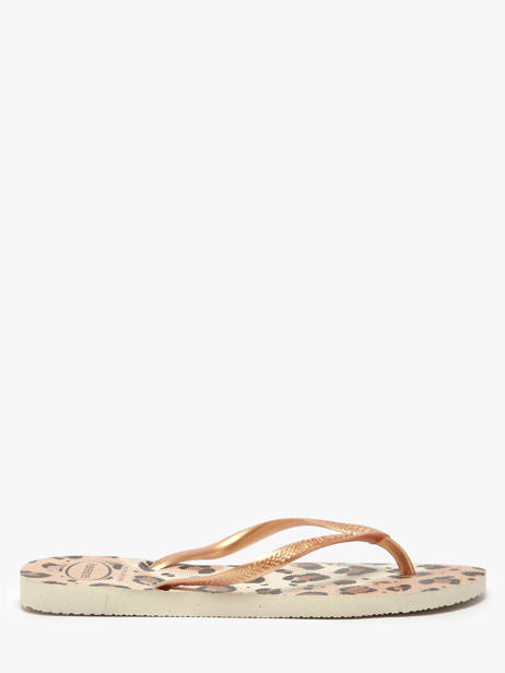 Tongs Havaianas Beige women 4103352F vue secondaire 1