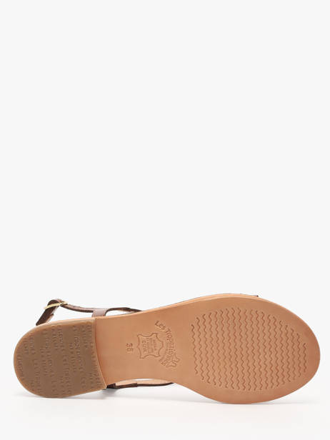 Nu-pieds Hamoon En Cuir Les tropeziennes Marron women HAMOON vue secondaire 4