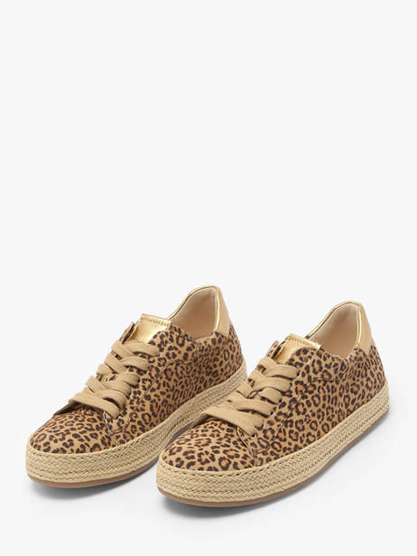 Sneakers En Cuir Gabor Or women 32 vue secondaire 2