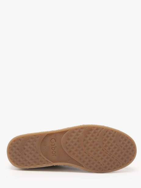 Sneakers En Cuir Gabor Or women 32 vue secondaire 5