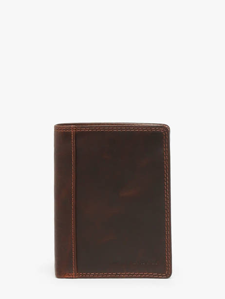 Portefeuille Porte-monnaie The Original Cuir Maverick Marron the original MAVTO032