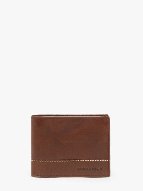 Portefeuille Porte-monnaie Rough Gear Cuir Maverick Marron rough gear MAVRG003