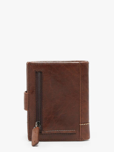 Portefeuille Porte-cartes Rough Gear Cuir Maverick Marron rough gear MAVRG062 vue secondaire 2