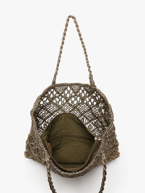 Sac Porté épaule Natural Biba Vert natural MSN1B vue secondaire 3