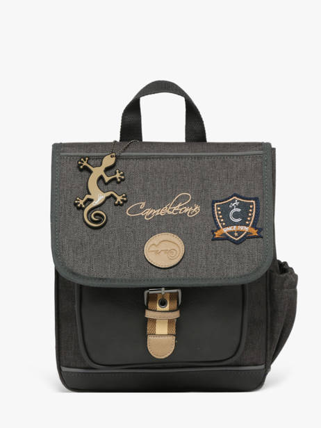 Sac à Dos 1 Compartiment Cameleon Gris vintage urban SD30