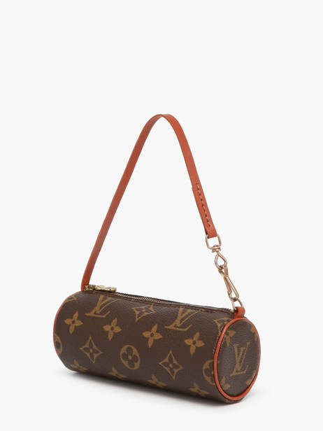 Mini-sac D'occasion Baby Papillon Monogrammé Louis vuitton Marron second life 1306550 vue secondaire 4
