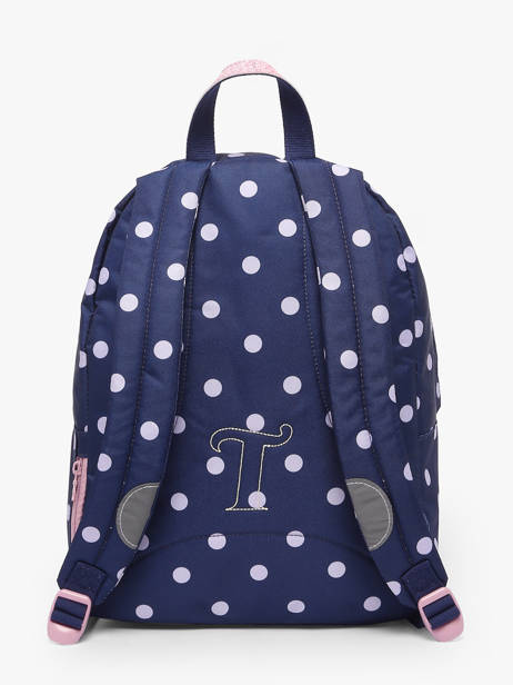 Sac à Dos 1 Compartiment Tann's Bleu les fantaisies f 62325 vue secondaire 4