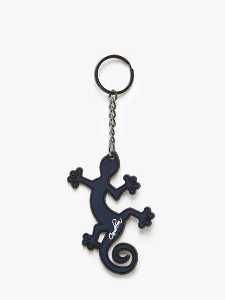 Porte-clefs Cameleon Bleu vintage color PCLE