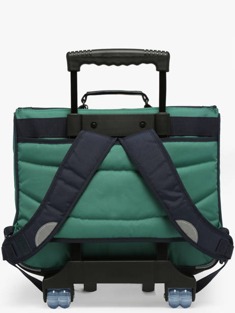 Cartable à Roulettes 2 Compartiments Tann's Vert les fantaisies g 43126 vue secondaire 4