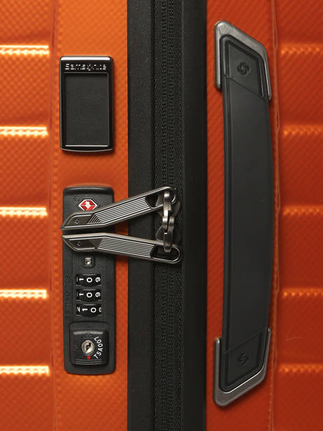 Valise Cabine Extensible Samsonite Orange proxis 140087 vue secondaire 1