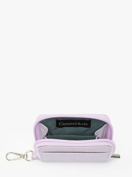 Porte-monnaie Caramel et cie Violet family FA vue secondaire 1