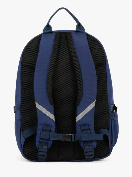 Sac à Dos 2 Compartiments Caramel et cie Bleu boheme FI vue secondaire 4