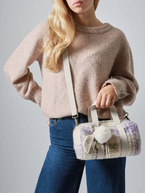 Sac Bandoulière Alyssum Woomen Violet alyssum WALS12 vue secondaire 1