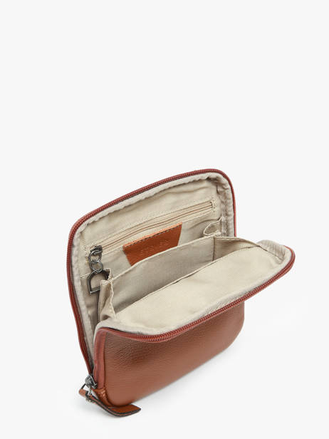 Sac Bandoulière Flandres Cuir Etrier Marron flandres EFLA728S vue secondaire 3