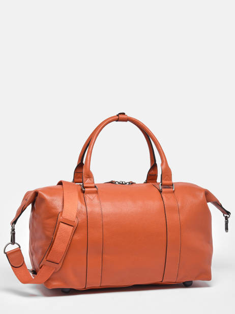 Sac De Voyage Cabine Flandres En Cuir Etrier Orange flandres EFLA991S vue secondaire 6