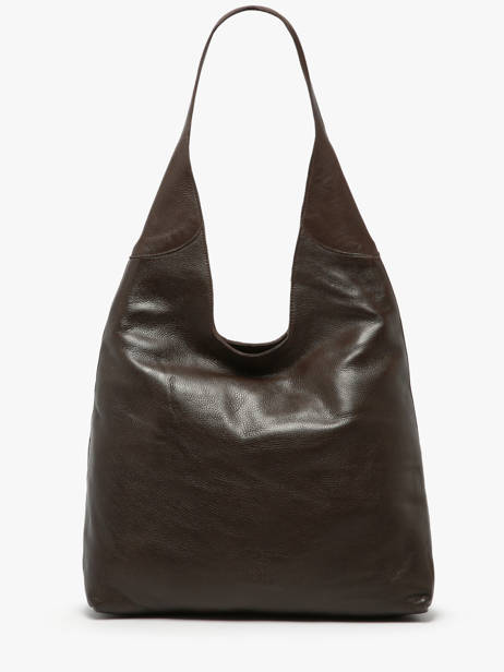 Sac Porté épaule Cow Cuir Basilic pepper Marron cow BCOW2L
