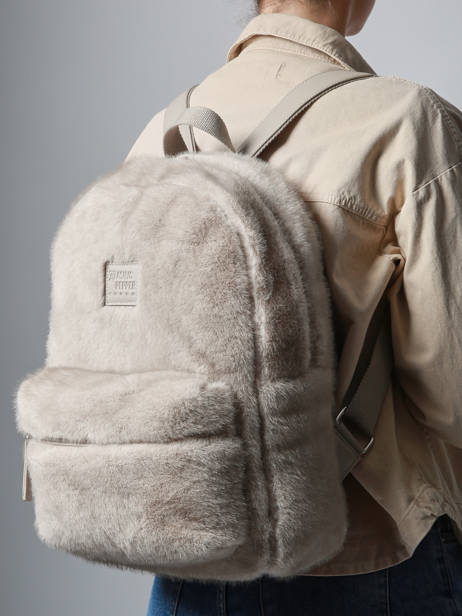 Sac à Dos 1 Compartiment Basilic pepper Beige alaska BALS01 vue secondaire 1