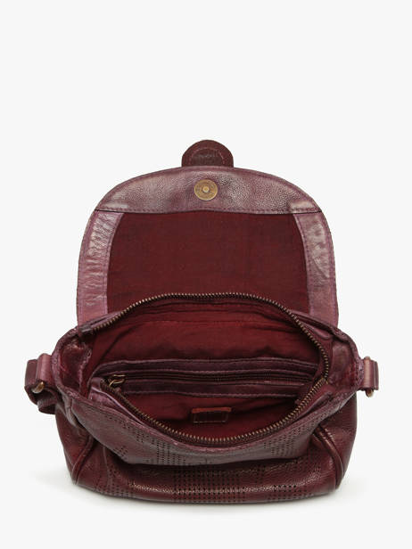 Sac Bandoulière Heritage Cuir Biba Rouge heritage KAY1L vue secondaire 3