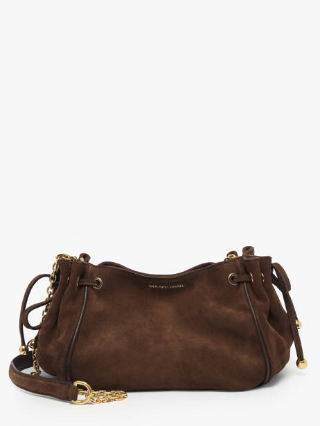 Sac Bandoulière Premium Cuir Gerard darel Marron premium DCS07400