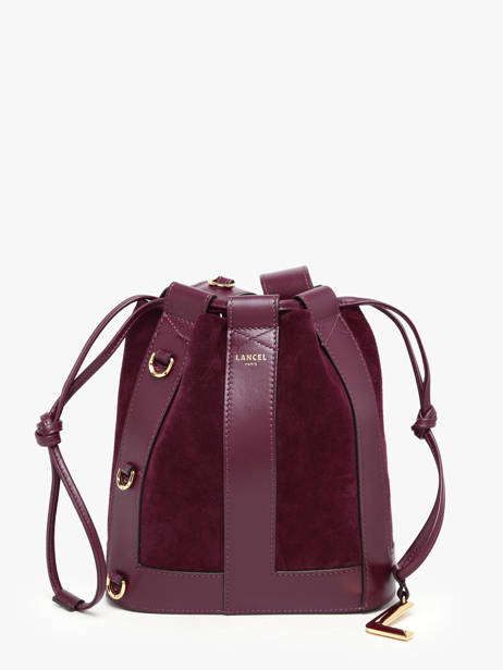 Sac Seau S Elles Cuir Lancel Violet elles A13359