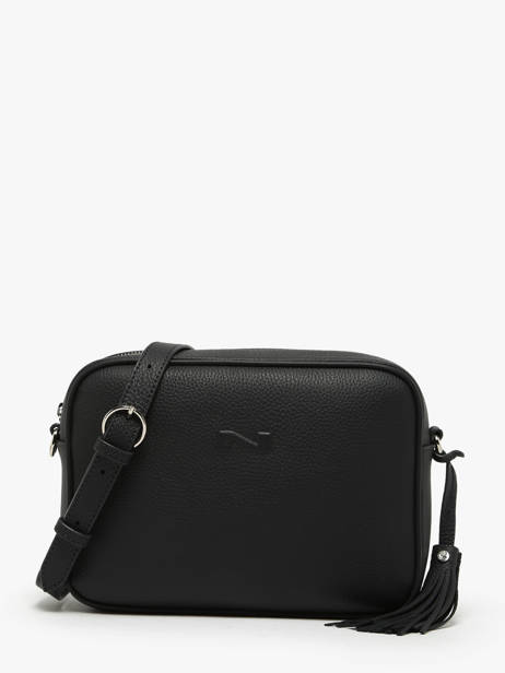 Sac Bandoulière Camera Bag Cuir Nathan baume Noir nathan 2