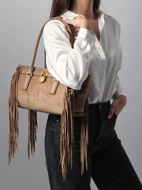 Sac Porté épaule Hamilton Michael kors Beige hamilton F5ANXT0S vue secondaire 1