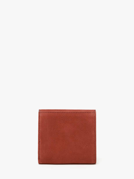 Portefeuille Nubuck Cuir Yves renard Orange nubuck 26680 vue secondaire 3