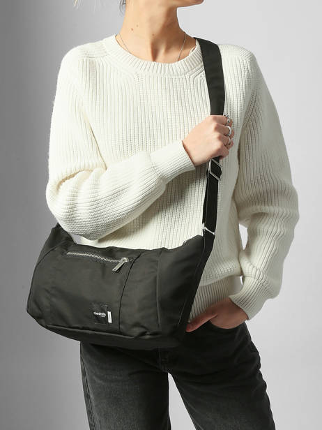 Sac Bandoulière Rivedroite Noir reborn MCHARREB vue secondaire 1