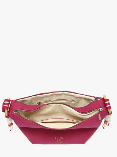 Sac Bandoulière Camomille Pearl Woomen Rose camomille pearl WCAE03 vue secondaire 3