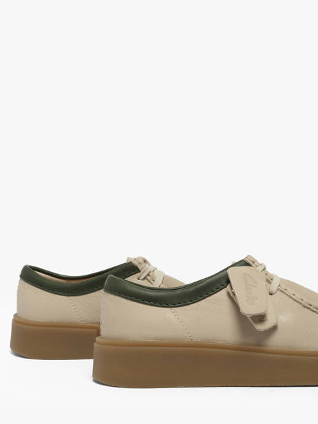 Chaussures Derbies En Cuir Clarks Beige men 26187197 vue secondaire 3