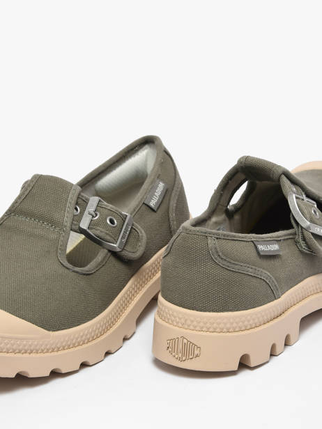 Chaussures Derbies Palladium Vert women 94475339 vue secondaire 2