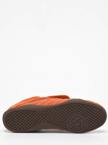 Sneakers En Cuir Michael kors Orange women YFS1S835 vue secondaire 4