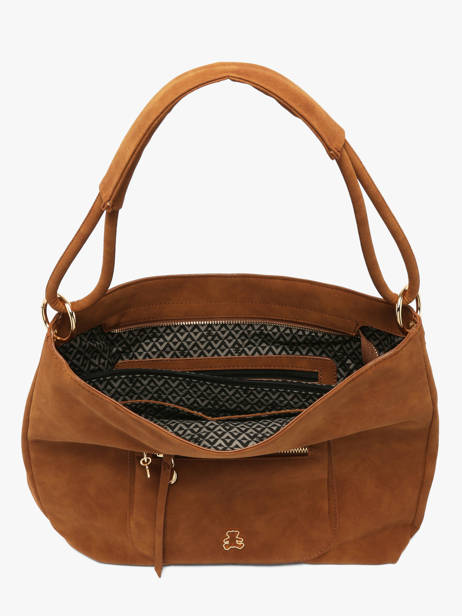 Sac Porté épaule Bride Lulu castagnette Marron bride D vue secondaire 3
