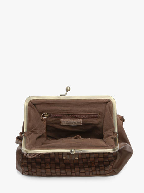 Sac Bandoulière Heritage Cuir Biba Marron heritage KA21 vue secondaire 2