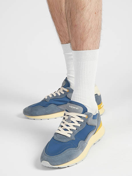 Sneakers En Cuir Hoff Bleu men 12602011 vue secondaire 1