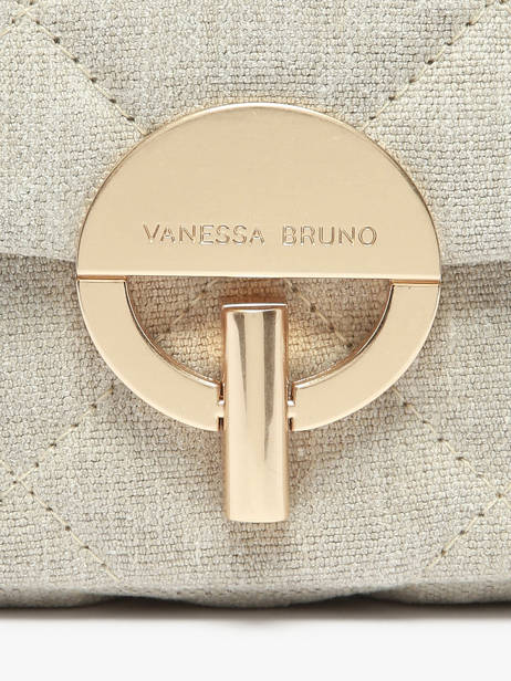 Sac Bandoulière Moon Lin Vanessa bruno Beige moon 70V40533 vue secondaire 3