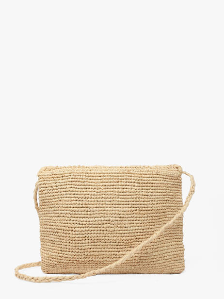 Sac Bandoulière L'atelier Du Crochet Raphia Le voyage en panier Beige l'atelier du crochet AM827 vue secondaire 4