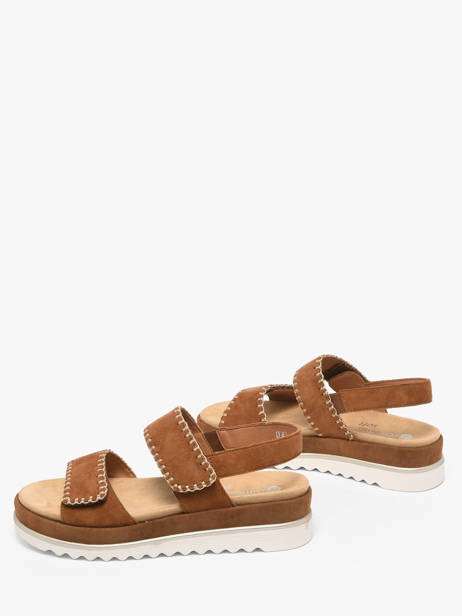 Sandales En Cuir Remonte Marron women 22 vue secondaire 2