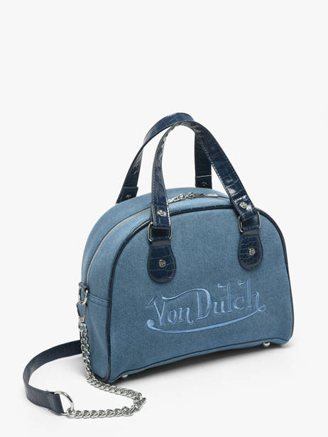 Sac à Main Ovum Denim Von dutch Bleu bags OVUM vue secondaire 1