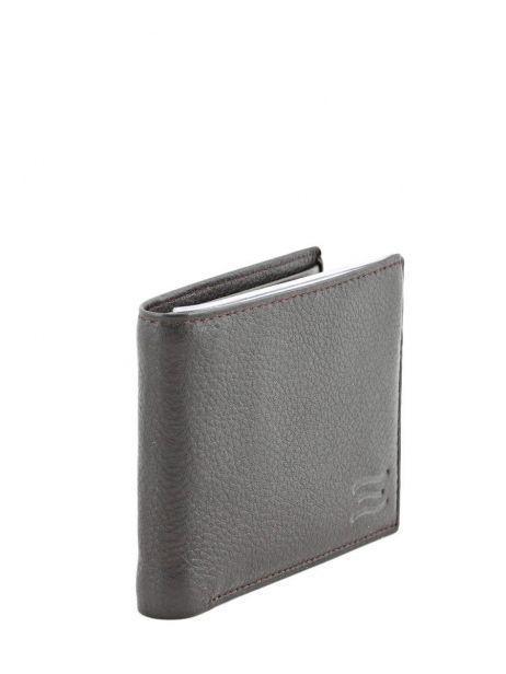 Portefeuille Caviar Cuir Crinkles Marron caviar 14072 vue secondaire 1